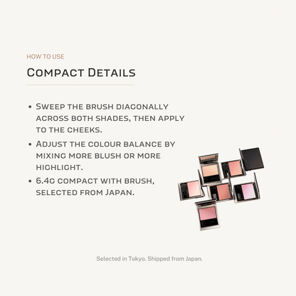 SUQQU Blurring Color Blush soft blur powder finish