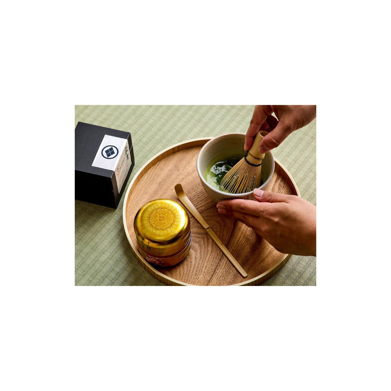 KATSUHIKO Organic Matcha 55g | Ceremony Grade Natsume Tin for Tea Gathering & Gift