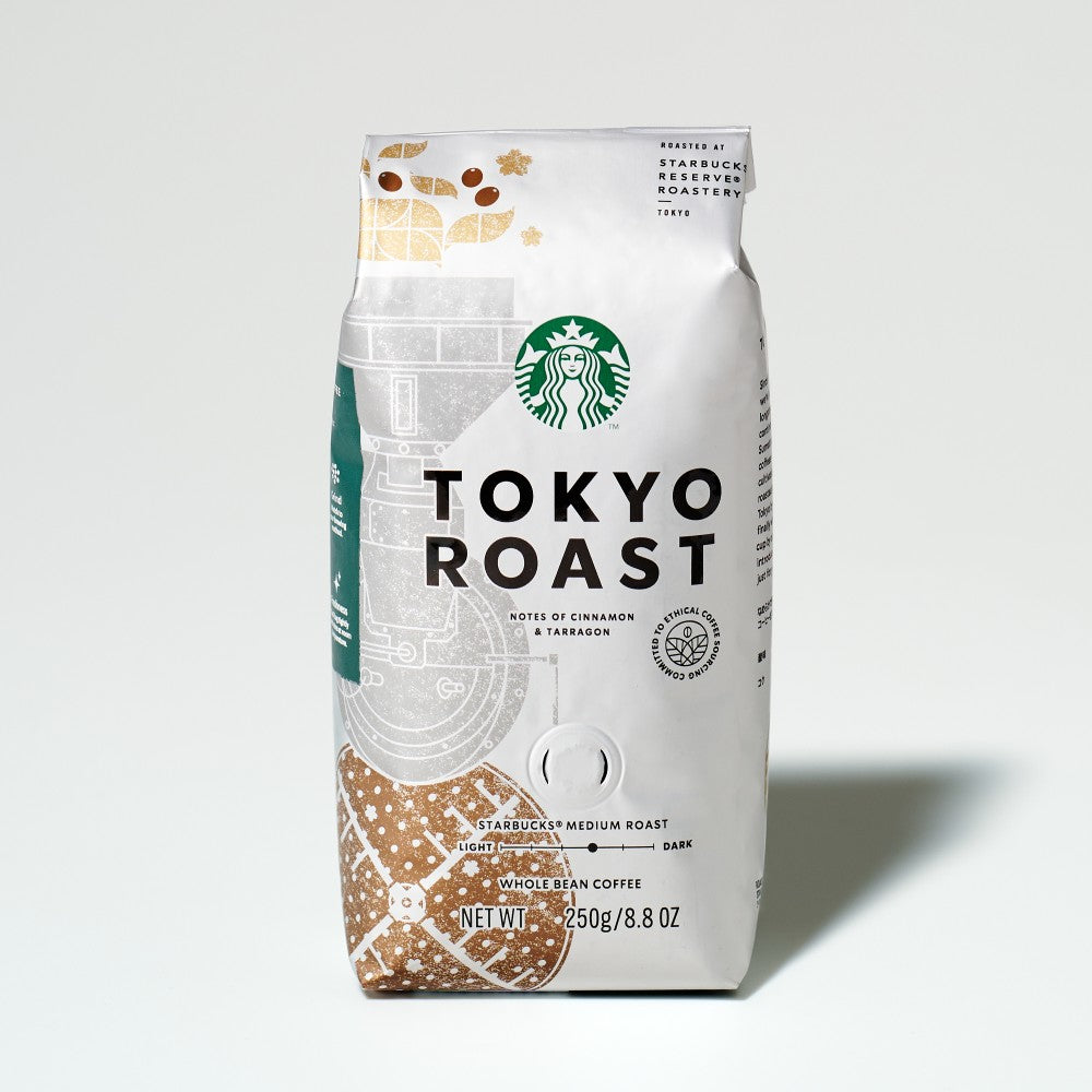 Starbucks Reserve Tokyo Roast Whole Bean Coffee 250g