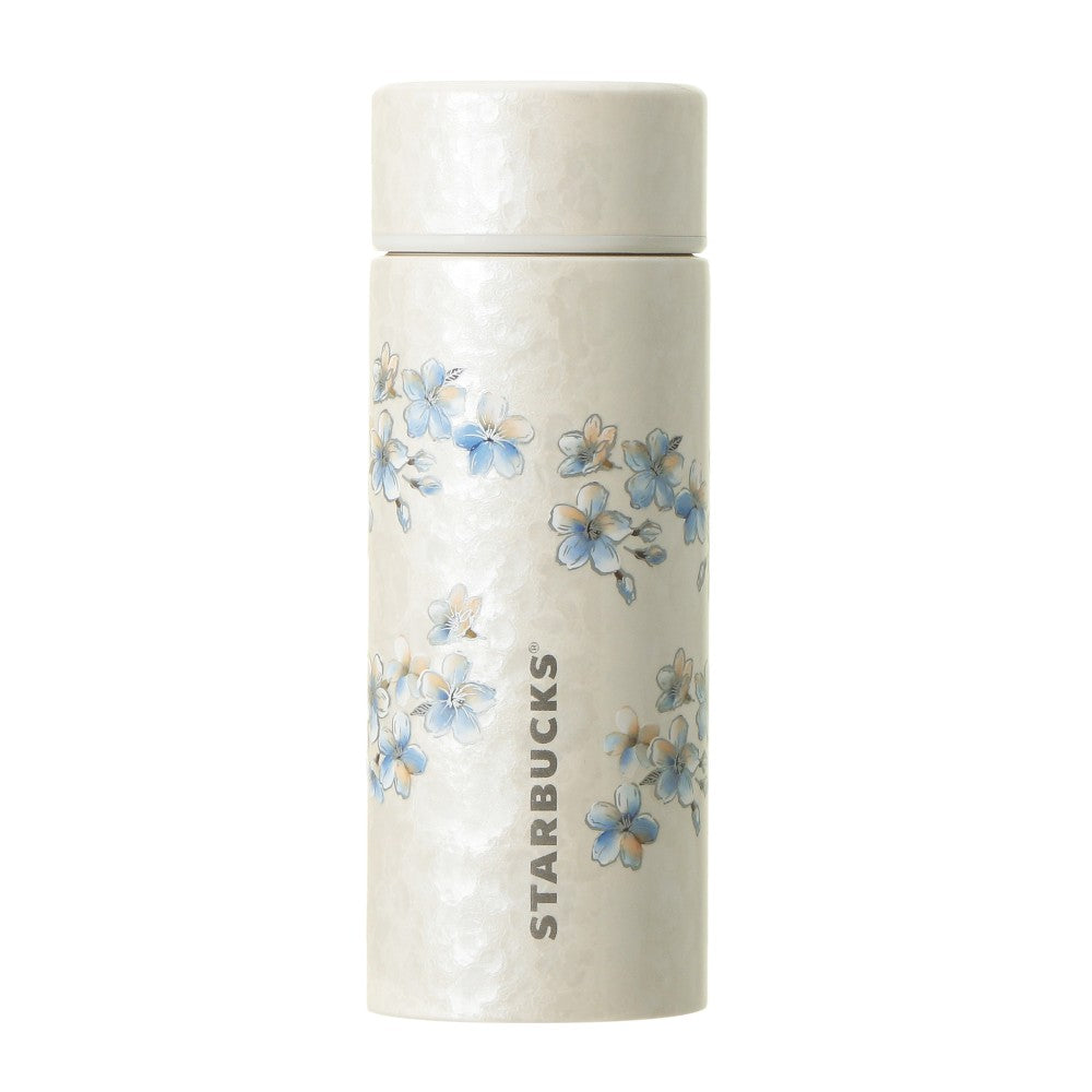 Starbucks SAKURA2026 Shell White Stainless Steel TO GO Bottle 355ml (Limited Re-Sale)