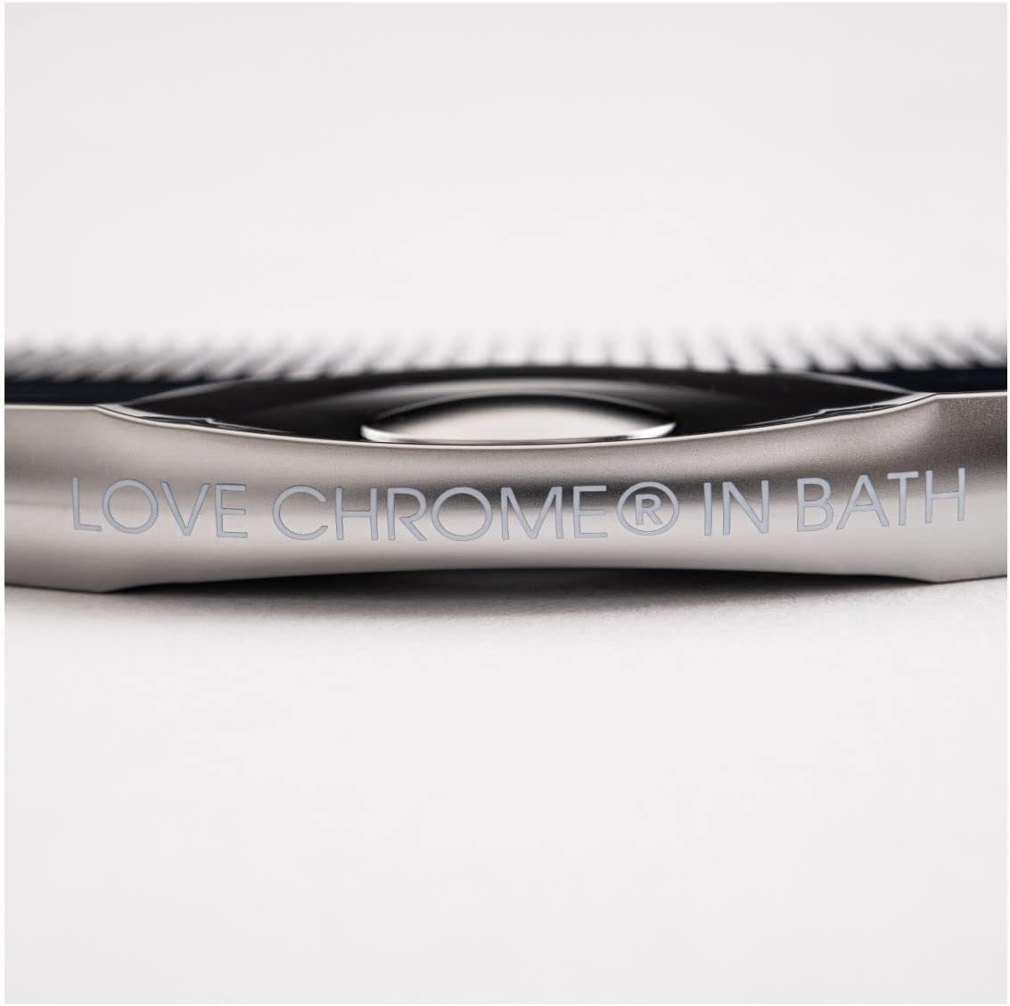 LOVE CHROME (R) F TSUKI SILVER | Japanese Compact Hair Comb