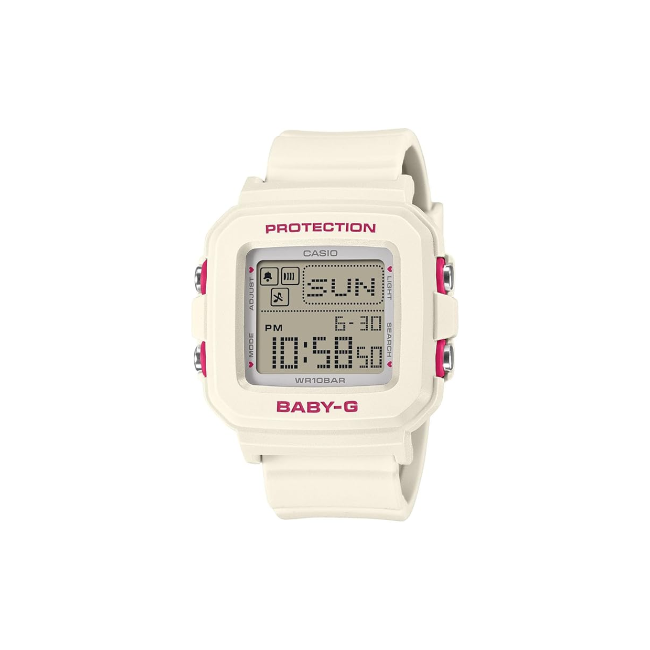 CASIO BABY-G+PLUS BGD-10KH Heart Pop Color Digital Watch