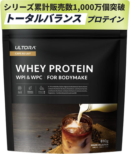 ULTORA Whey Protein 810g | 4 Japanese Flavors