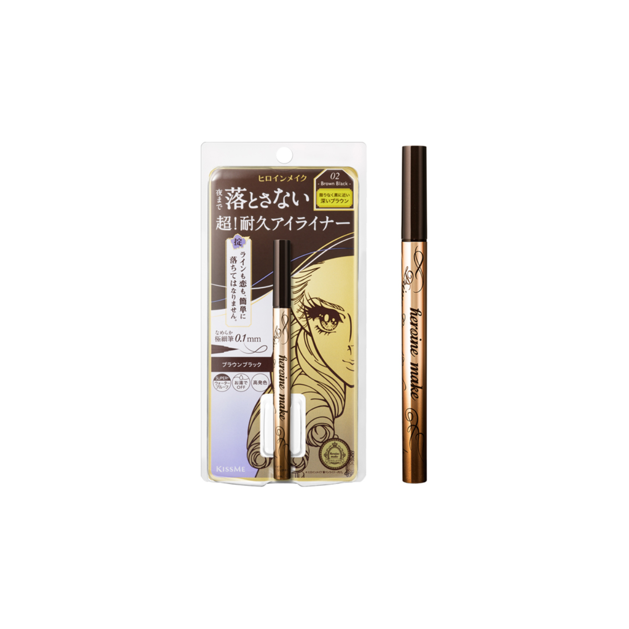 Heroine Make Prime Liquid Eyeliner Rich Keep — 6 Colors