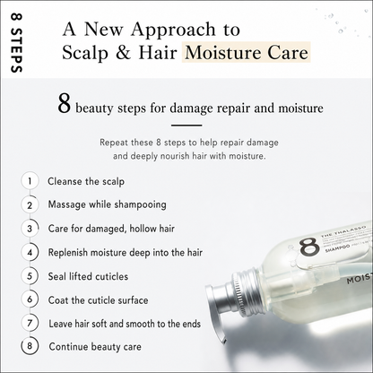8 steps hair care