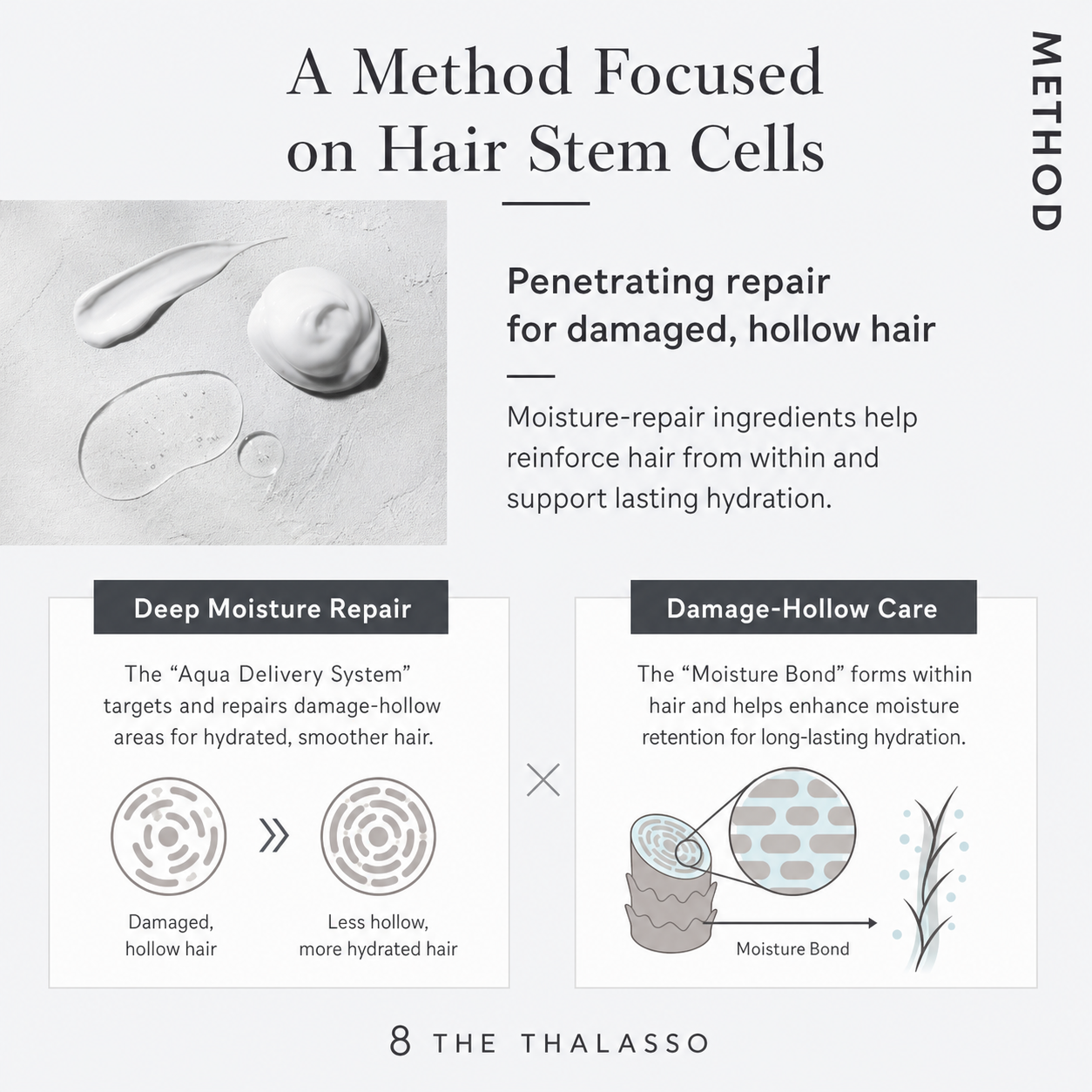 8 THE THALASSO hair repair method