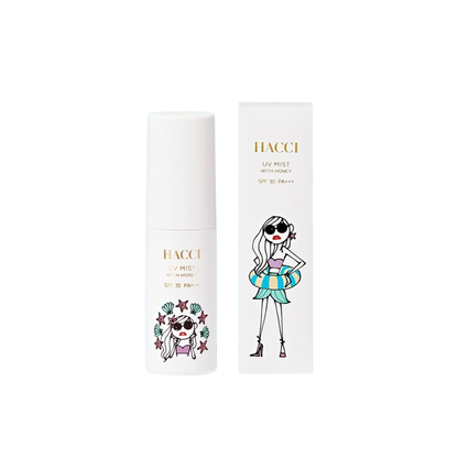 HACCI UV Mist with Honey | SPF30 PA+++ | Disney Collab | Sunscreen Mist | Made in Japan