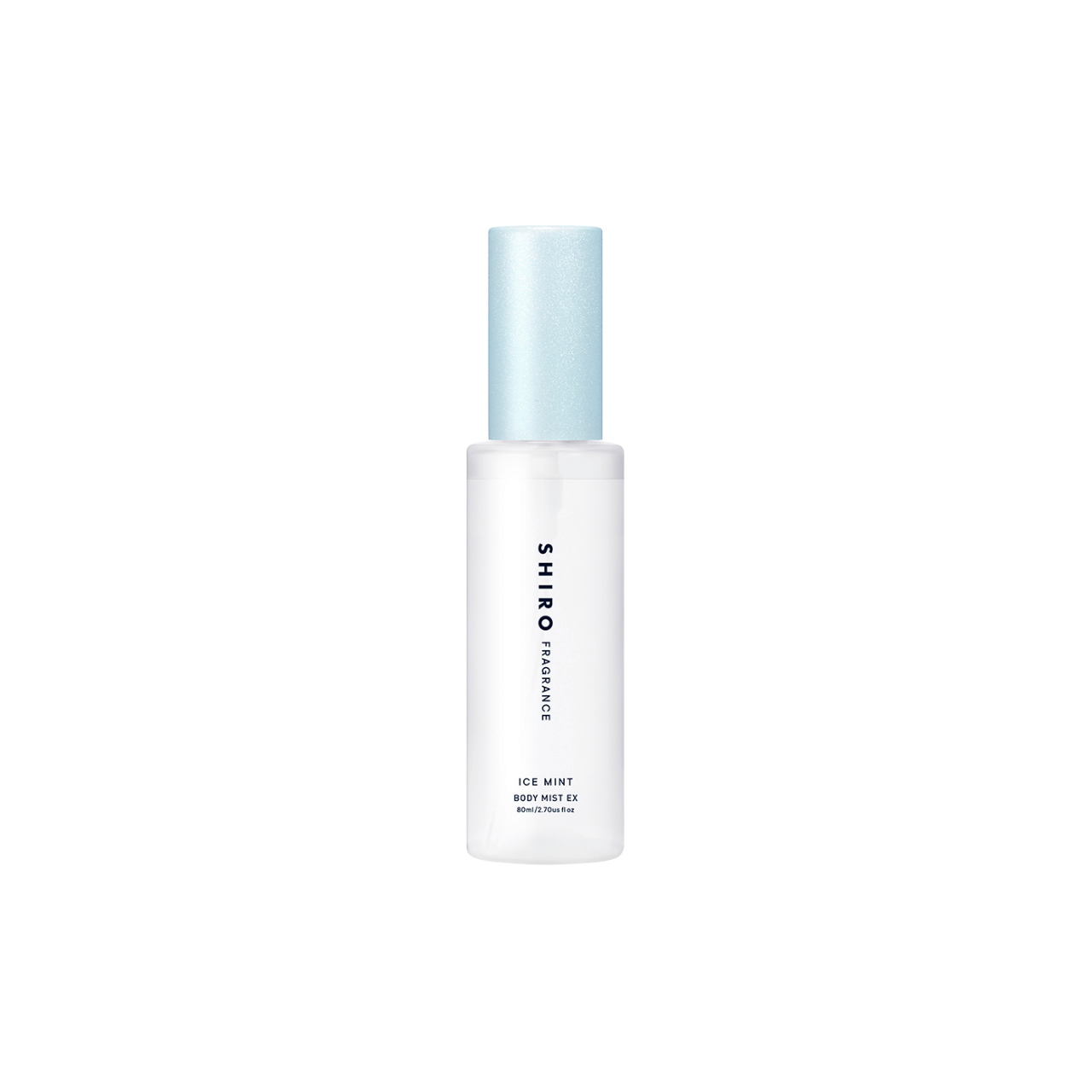 SHIRO Ice Mint Body Mist Extra Cool | 3.5x Menthol | 80mL | Limited Edition | Made in Japan