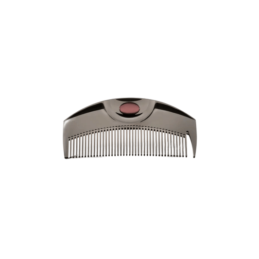 LOVE CHROME (R) PG TSUKI PREMIUM BLACK | Japanese Compact Hair Comb