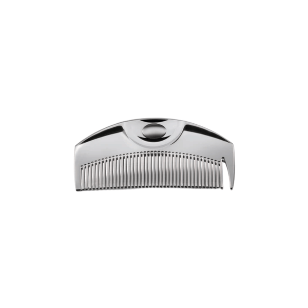 LOVE CHROME (R) F TSUKI SILVER | Japanese Compact Hair Comb