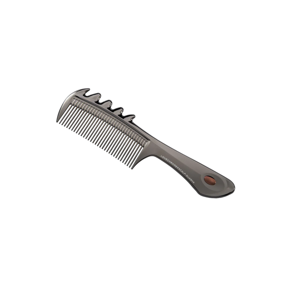 LOVE CHROME (R) PG Scalp Kuasha Premium Black | Japanese Scalp Guasha Comb
