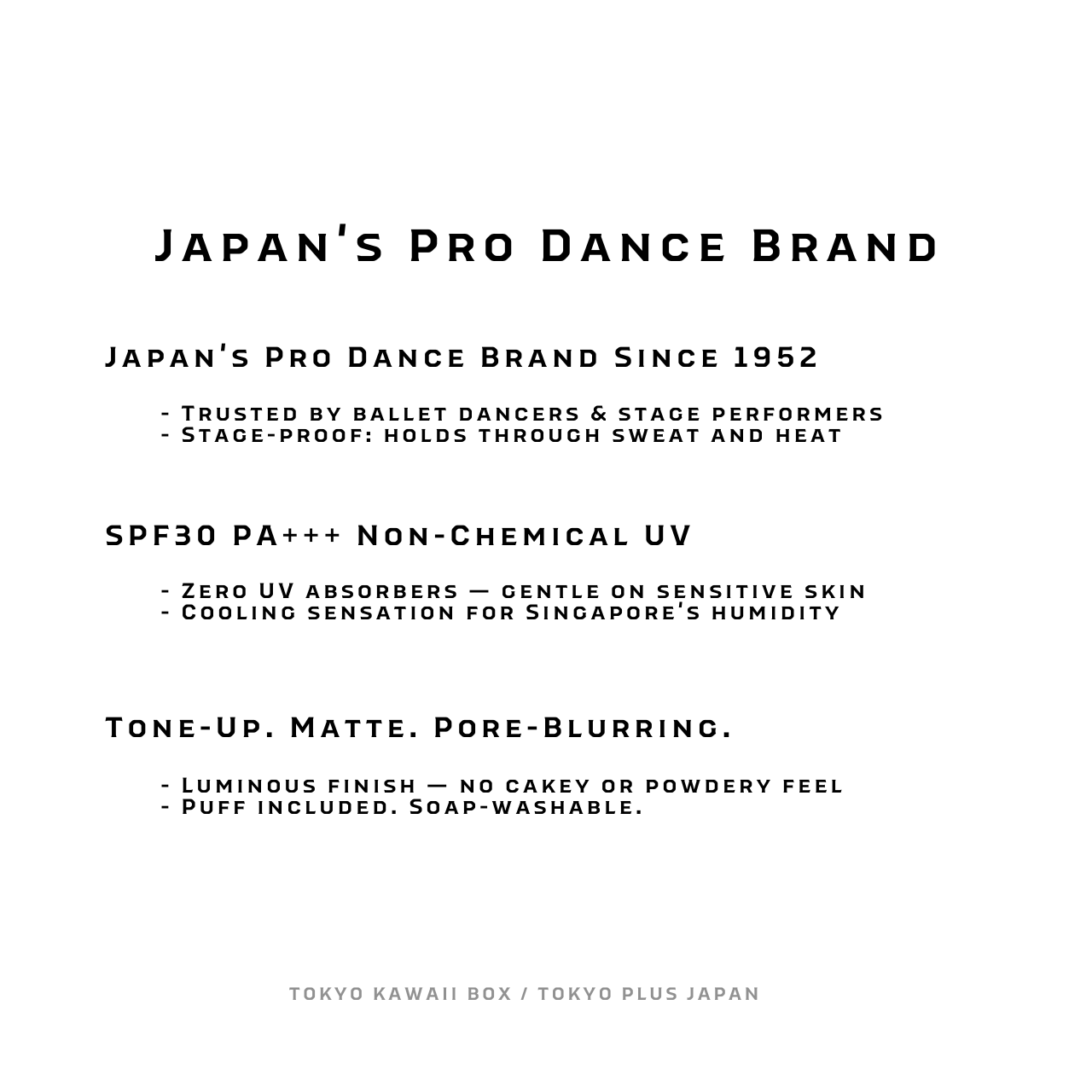 Chacott Finishing UV Powder Cool SPF30/PA+++ 15g | Japan Pro Dance Brand | Tone-Up Brightening | Non-Chemical UV | Made in Japan