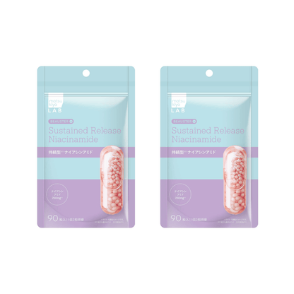 Matsukiyo LAB BEAUSTER Sustained Release Niacinamide — 90 Capsules | Japanese Supplement | Made in Japan