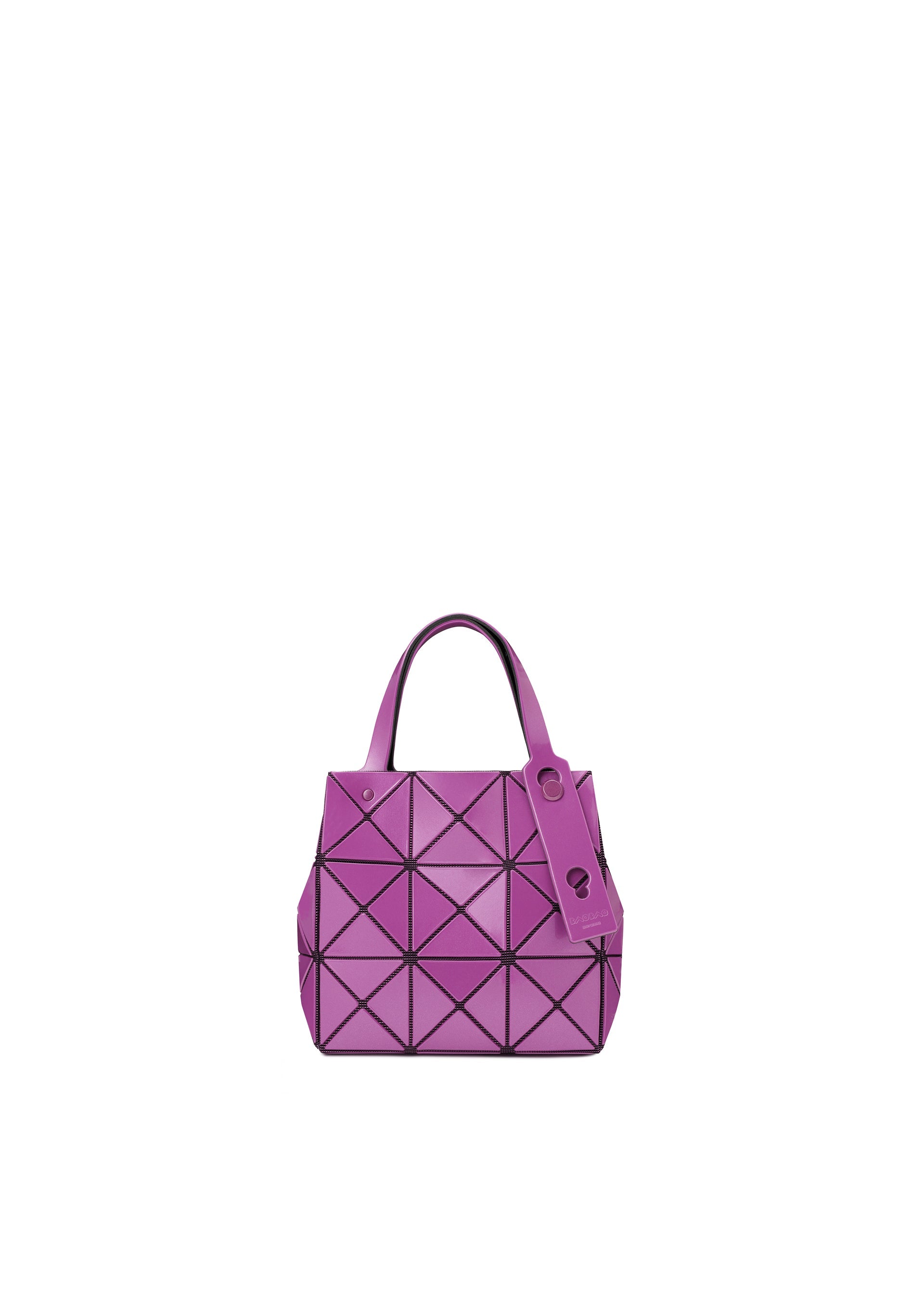 BAO BAO ISSEY MIYAKE CARAT mini handbag in PURPLE