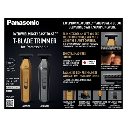 Panasonic ER-XT70 Pro T-Blade Trimmer THE BARIKAN