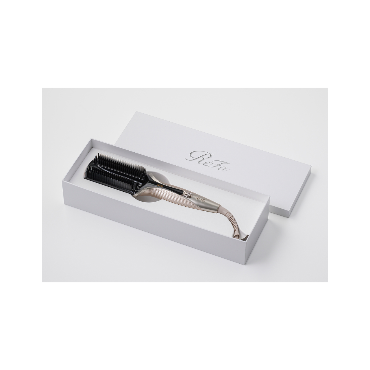 ReFa TREATMENT IRON Champagne Greige | Japanese Treatment Hair Iron