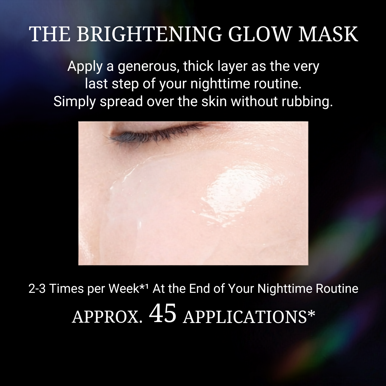 HAKU Brightening Cream Mask 75g | Japanese Medicated Night Cream Mask