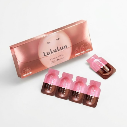 LuLuLun Caffeine Serum Shot 15pcs | Japan PDRN Vitamin C Facial Serum