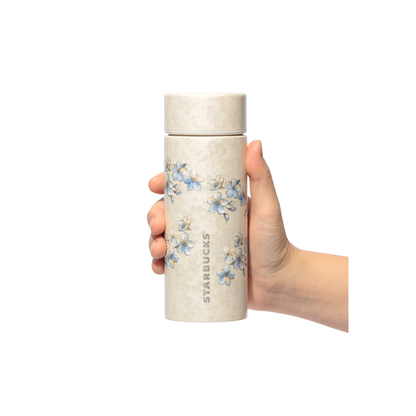 Starbucks SAKURA2026 Shell White Stainless Steel TO GO Bottle 355ml (Limited Re-Sale)