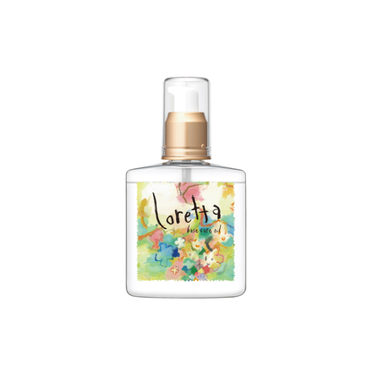 LORETTA Base Care Oil 120mL | Japanese Rose-Scented Leave-In Hair Oil