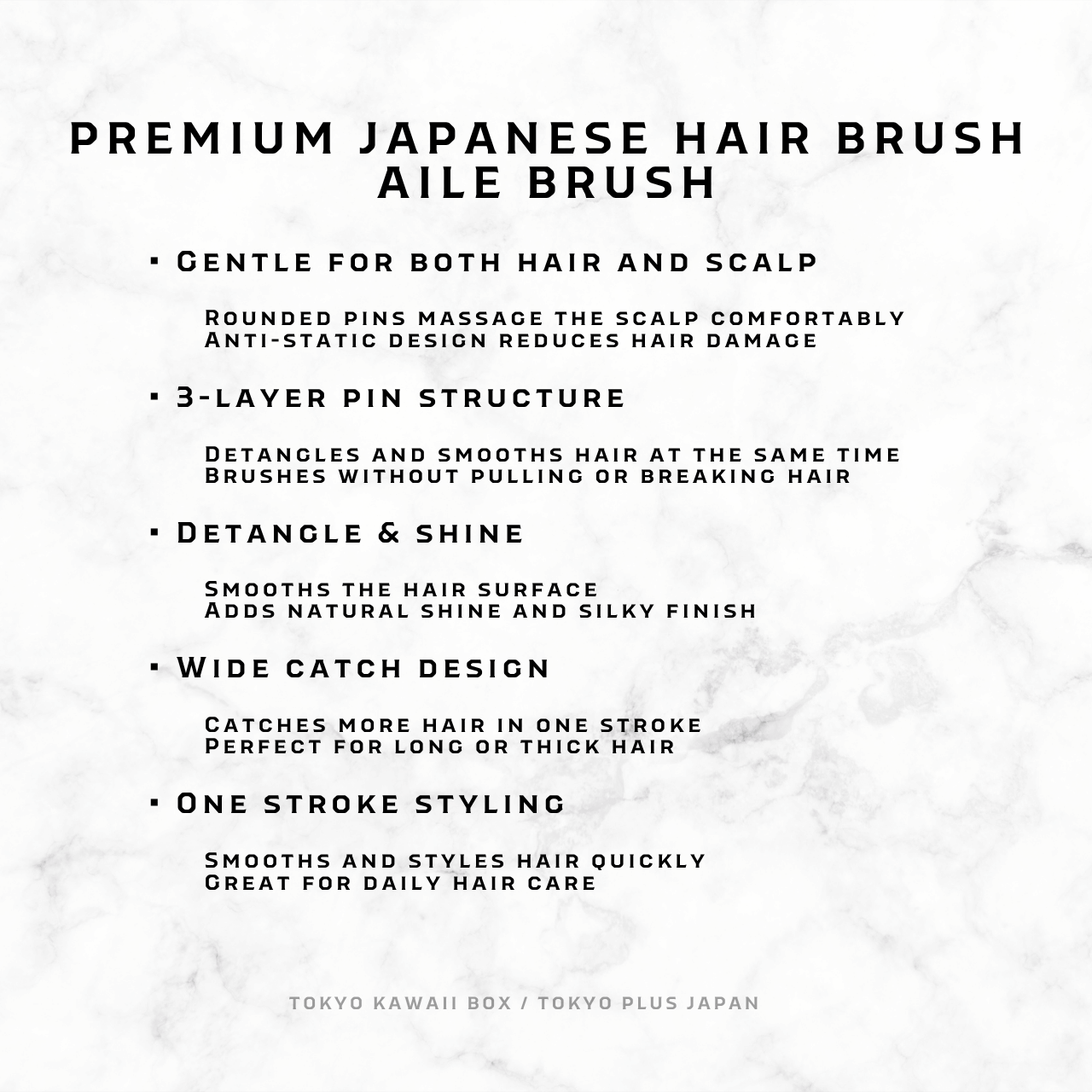 ReFa AILE BRUSH Premium japanische Haarbürste | Authentische japanische Auswahl
