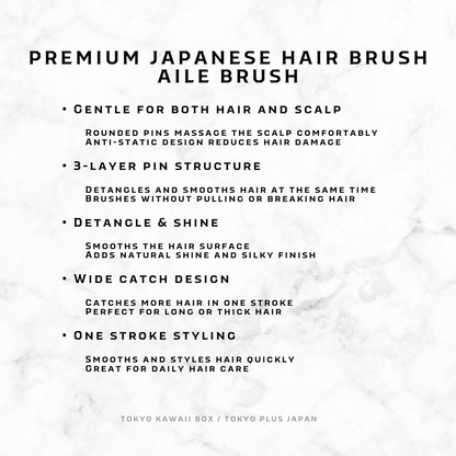 ReFa AILE BRUSH Premium japanische Haarbürste | Authentische japanische Auswahl