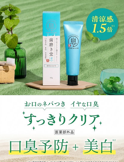 Hamigakido Medicated Fresh Paste Super Mint 60g
