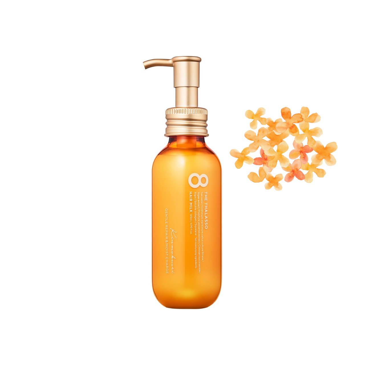 8 THE THALASSO Hair Milk | Kinmokusei Osmanthus | 145 mL