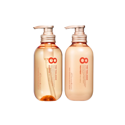 8 THE THALASSO Moist Shampoo & Hair Treatment Kinmokusei Limited Kit