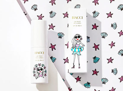 HACCI UV Mist with Honey | SPF30 PA+++ | Disney Collab | Sunscreen Mist | Made in Japan