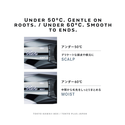 ReFa BEAUTECH DRYER SMART W | Japanese Hair Dryer with Sensing Program & Hydro Ion Technology