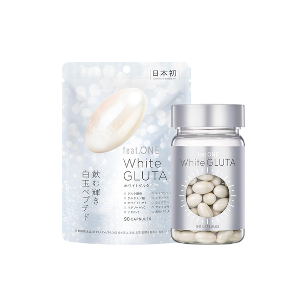 feat.ONE White GLUTA | 90 Capsules