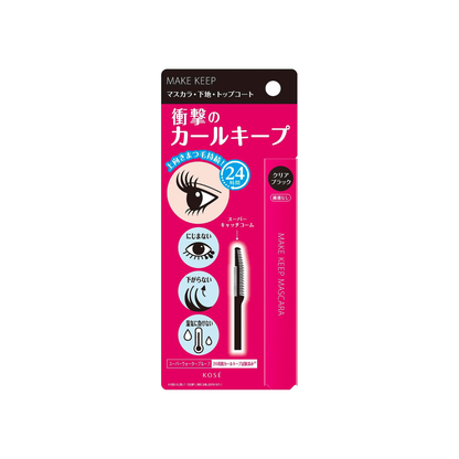 KOSÉ MAKE KEEP MASCARA 01 Clear Black