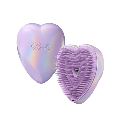 ReFa HEART BRUSH Unicorn Purple | PLAZA Limited Edition