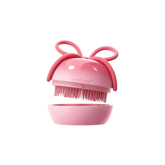 MEDICUBE Ribbon Cherry Glass Hair Brush