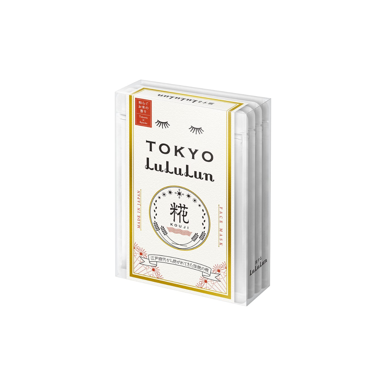Travel LuLuLun TOKYO KOJI | Japanese Regional Sheet Mask 7 Sheets x 4 Packs