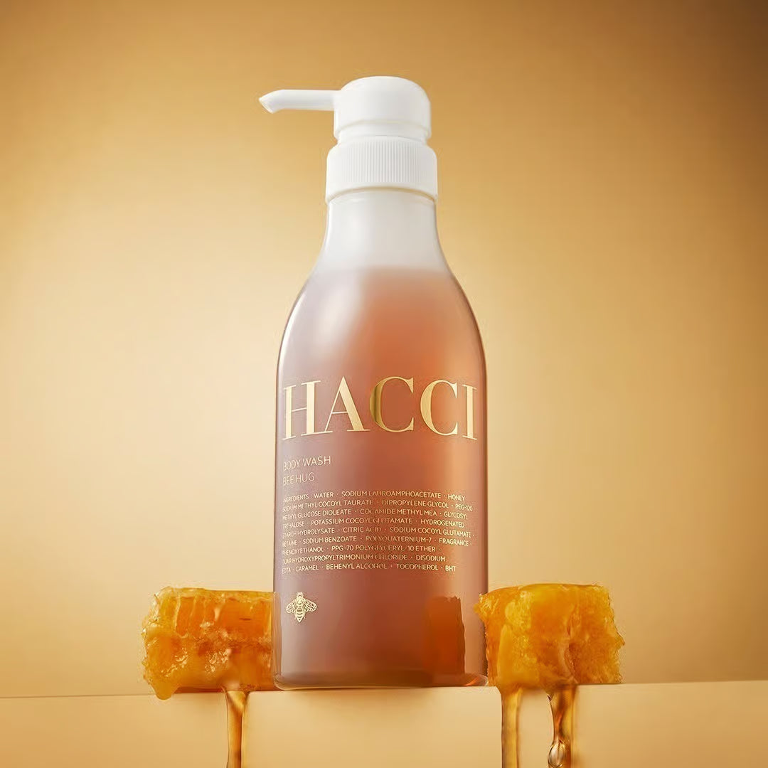 HACCI BEE HUG Body Wash | Real Honey 8%+ | Amino Acid Formula | Made in Japan