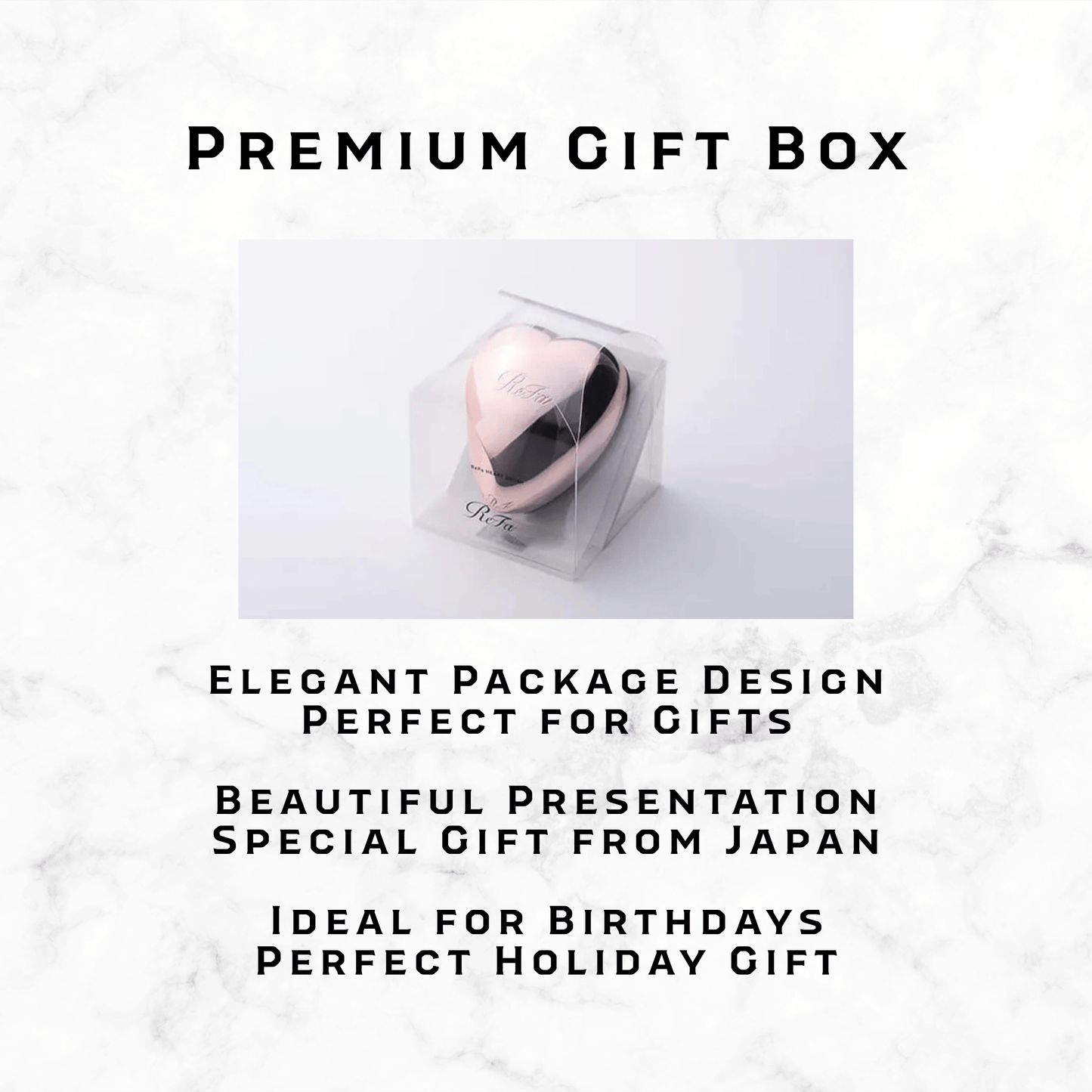 ReFa HEART BRUSH | Premium Japanese Heart-Shaped Hair Brush