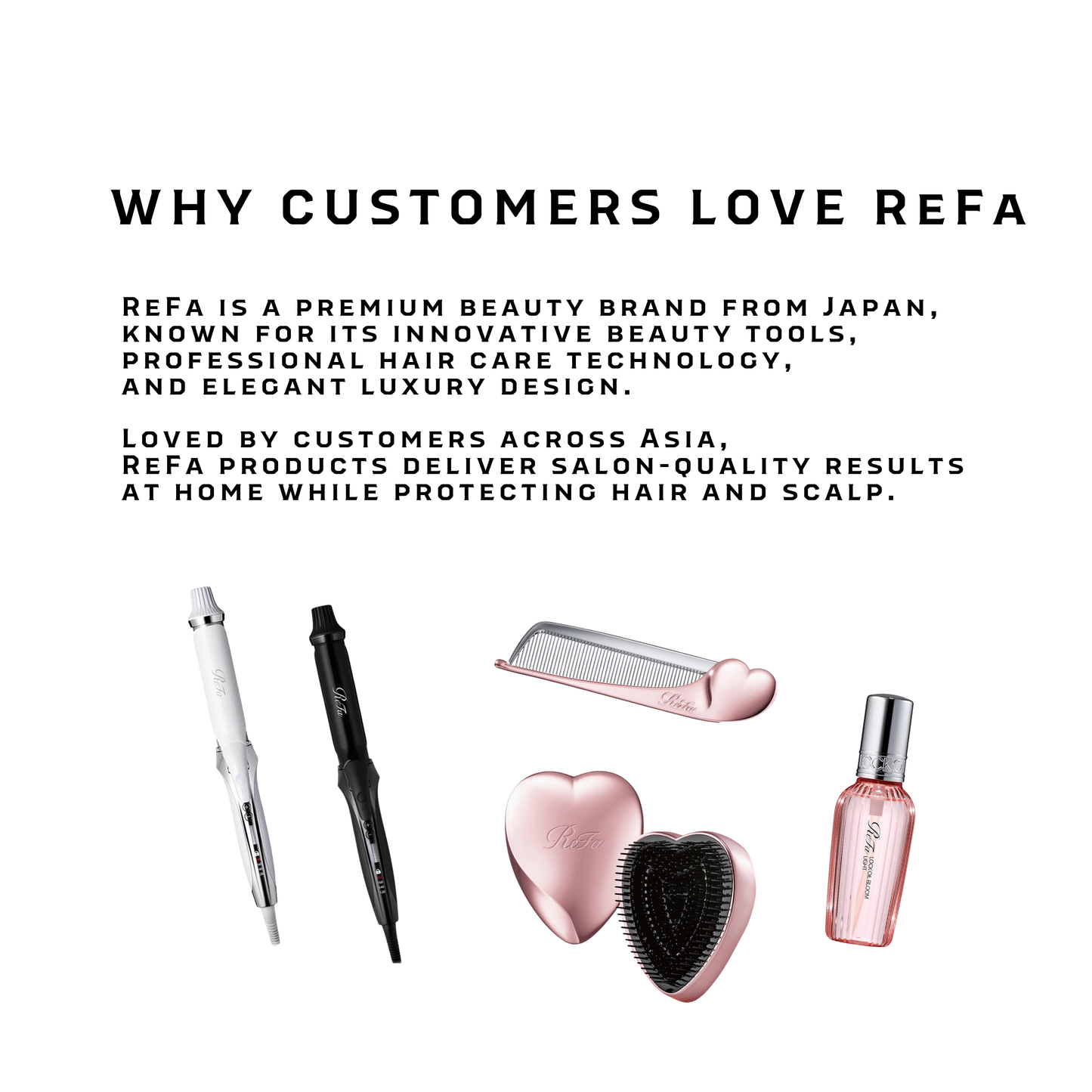 ReFa CURL BLOW IRON | Japanese Roll Brush Hair Iron