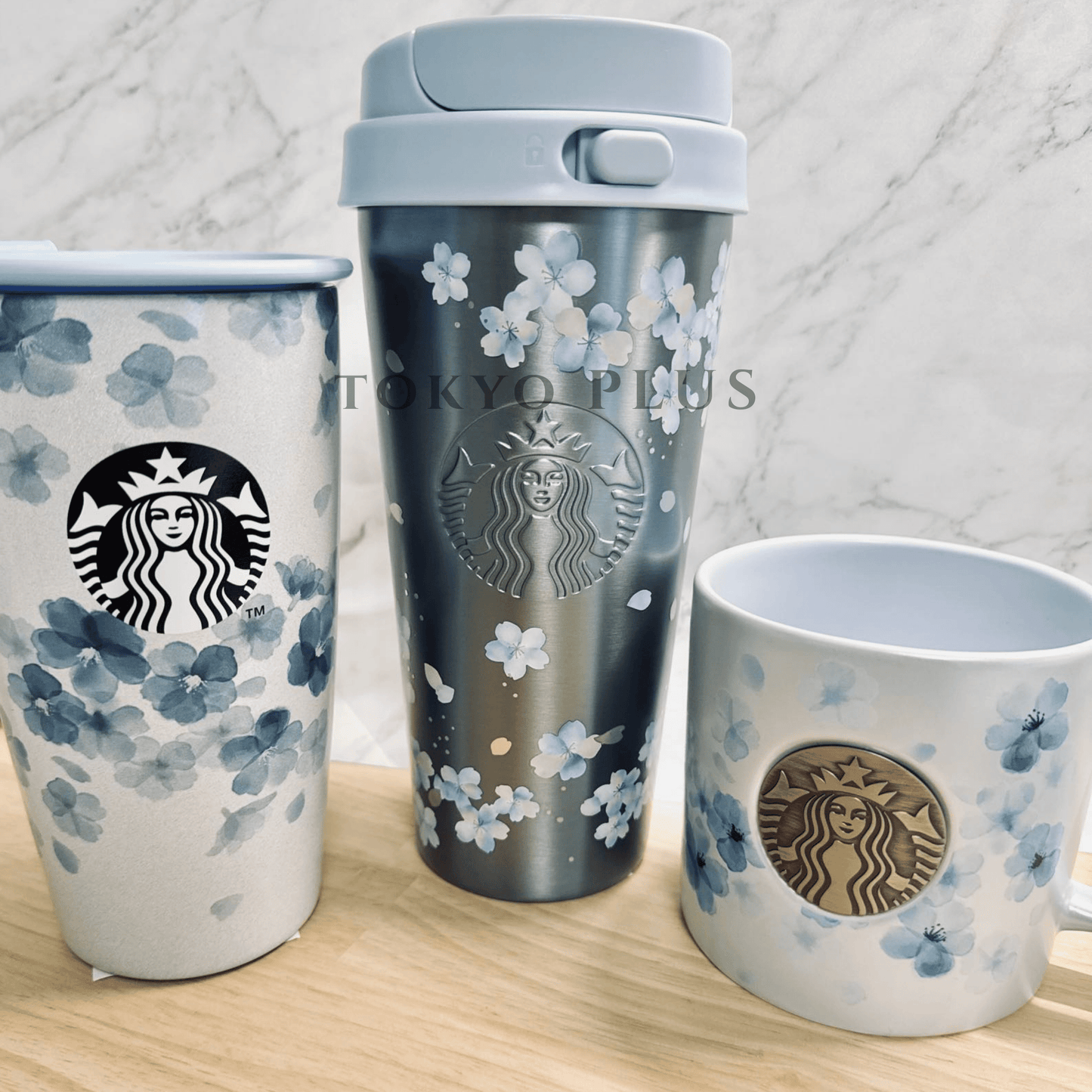 Starbucks SAKURA2026 Bottle 473ml Air Blue Stainless Steel TO GO - Spring Limited Design, Gift