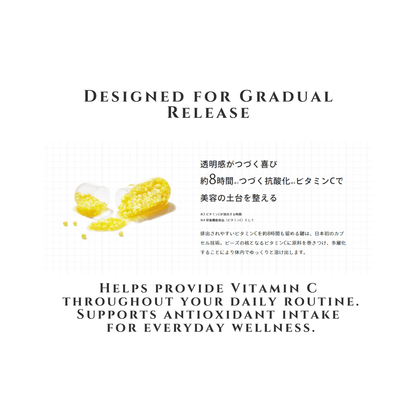 Feat. BRIGHT C | Japanese 8-Hour Slow-Release Vitamin C Capsule