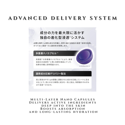 Quality 1st Derma Laser Super BLACK VC100 Mask | 5 Vitamin C + 10% Niacinamide | Total Pore Care Sheet Mask | Made in Japan