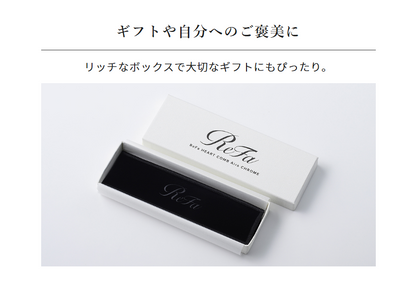 ReFa COEUR PEIGNE Aira CHROME | Peigne pliant japonais haut de gamme en chrome noir