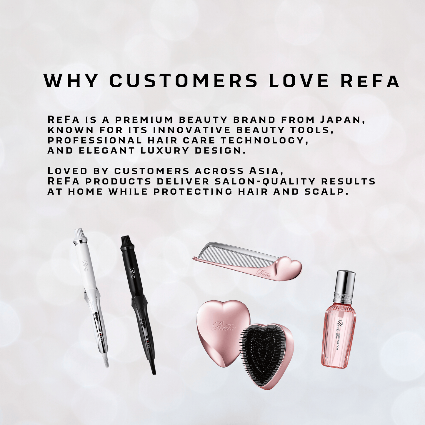 ReFa AILE BRUSH Premium japanische Haarbürste | Authentische japanische Auswahl