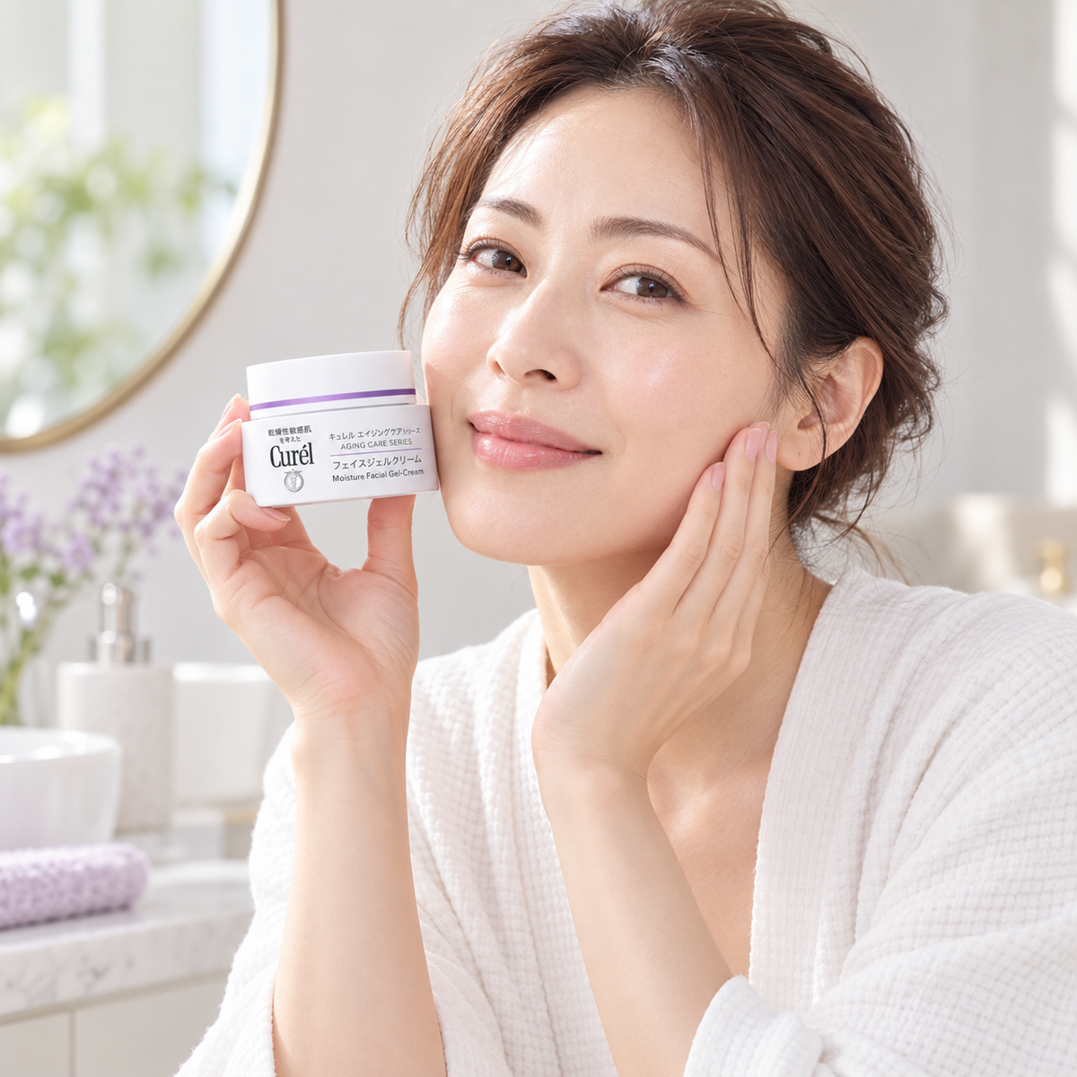 Curél Aging Care Moisture Facial Cream | Gel Cream or Rich Cream | 40g
