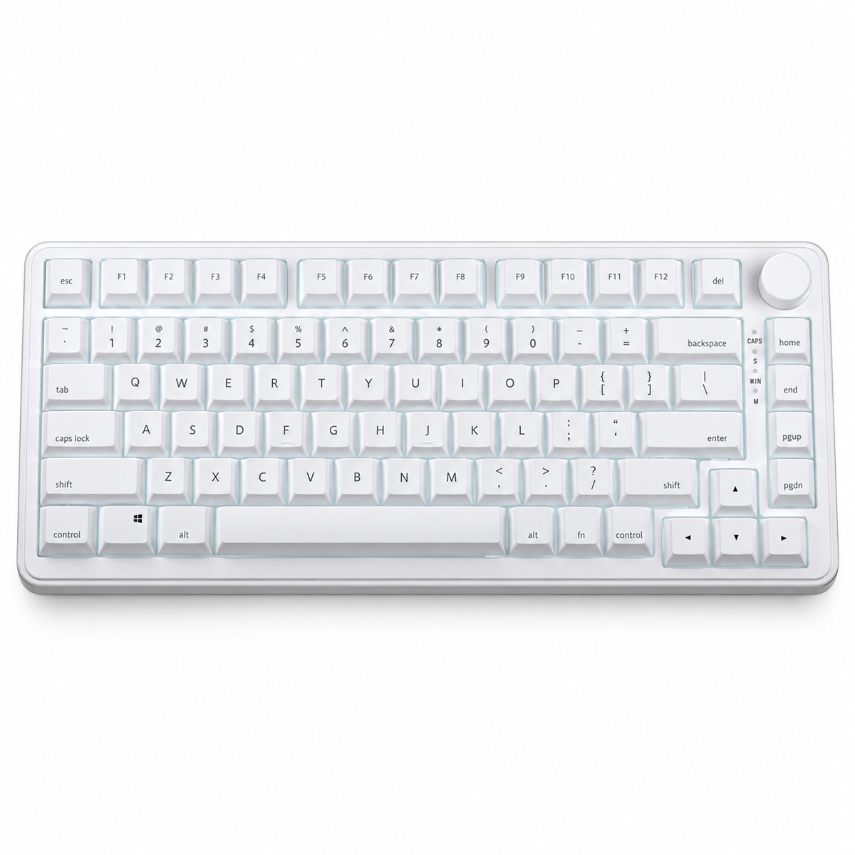 AIM1 MATATAKI English-layout gaming keyboard in White