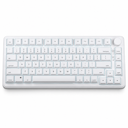 AIM1 MATATAKI English-layout gaming keyboard in White