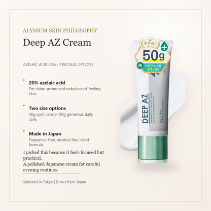 ALYSSUM Deep AZ Cream elegant overview