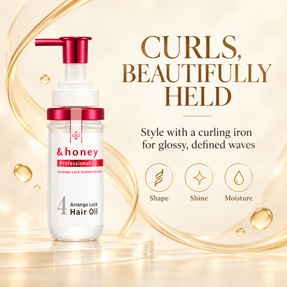 Defined curl styling, shine and moisture