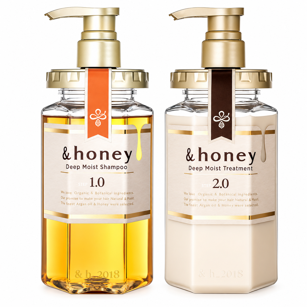 &honey Deep Moist Shampoo and Treatment pair set product image